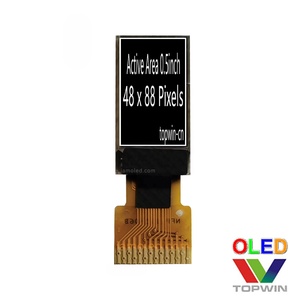 Écran <span class=keywords><strong>Oled</strong></span> 0.5 ''0.5 pouces 48x88 pixels Écran <span class=keywords><strong>OLED</strong></span> IIC de type soudure 14 broches - Product Image 4