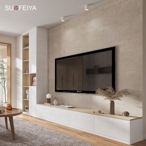 Sofyia מודרני עיצוב פשוט מודרני לעמוד סט יחידות קיר שטוחות עבור ריהוט הבית עבור סלון או דירה - Product Image 5