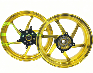 Jantes en aluminium moulé CNC pour Honda Forza350 - Ajustement direct 15/14 pouces, jantes légères à motif personnalisé, résistantes aux climats tropicaux - Product Image 6