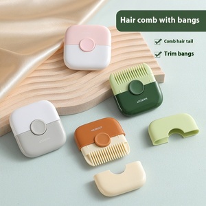Práctico Dispositivo de <span class=keywords><strong>peluquería</strong></span> dos en uno multifunción especial para niñas, cuchillas de acero inoxidable, tijeras de peine para dividir el cabello roto - Product Image 2