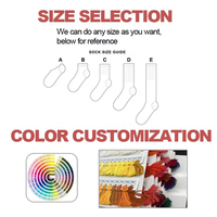 Chaussettes de sport personnalisées avec logo, en gros, pas chères, pour la course, le pickleball, le tennis, le football, pour adultes, femmes et hommes, décontractées, vierges pour sublimation