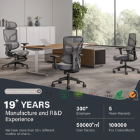 Chaise de bureau ergonomique de conception nouvelle et de qualité supérieure, chaise de jeu inclinable, chaise de travail pivotante en maille personnalisée, chaise de direction pour le bureau