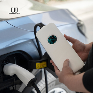 สถานีชาร์จรถยนต์แบบพกพา 40A 9.6KW เครื่องชาร์จฉุกเฉินสำหรับรถยนต์ไฟฟ้า สถานีชาร์จแบบพกพา - Product Image 4