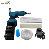 Pistolet à colle thermofusible invisible pour fibre optique FTTH pour l'installation de câblage, câble de fibre optique invisible de 0,9 mm