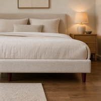 Pieds de lit en plastique couleur bois, pieds de meubles robustes pour canapé, support de matelas pour cadre de lit, utilisation en chambre à coucher