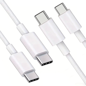 สาย USB Type C TO C 60W PD สายชาร์จเร็ว1M <span class=keywords><strong>2M</strong></span> 3M สายวัสดุ TPE สำหรับ <span class=keywords><strong>iPhone</strong></span> - Product Image 6