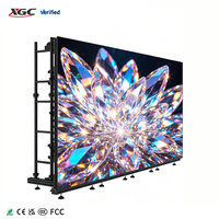 Kabinet LED 500*1000, Dinding LED Warna Penuh untuk Dalam & Luar Ruangan untuk Konferensi & Acara, Sinyal Stabil, Panel LED yang Mudah Dirakit dan Dapat Ditumpuk.