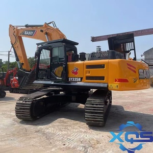 Excavatrice d'occasion Sany SY335H 33 tonnes, engin de terrassement avec PLC, moteur Isuzu, boîte de vitesses, pompe et roulement - Product Image 2