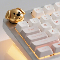 Custom Metal Keycaps OEM Mechanical Keyboards Keycaps Manufacturing 3D Print Cast Keyboard Caps Cover