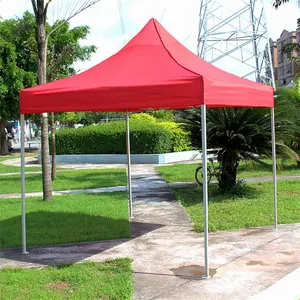 3*3m yüksek kaliteli çelik katlanır araba güneşliği güneş geçirmez tente reklam çadırı su geçirmez çardaklar
