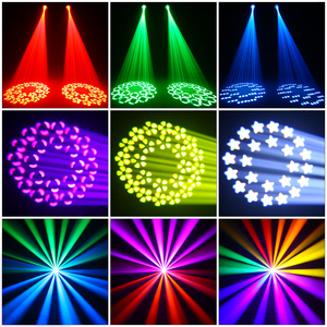 Faro mobile da esterno impermeabile IP65 da 380W con effetto beam, 3IN1 con colore RGBW e modalità di controllo DMX512 - Product Image 3