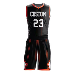 Combinaisons de basketball réversibles double face pour garçons, personnalisées haut de gamme, nouveau style, séchage rapide, en polyester, avec logo - Product Image 6