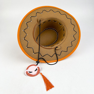 Vente en gros <span class=keywords><strong>ONE</strong></span> PICEED <span class=keywords><strong>Ace</strong></span> Cap Cosplay Fire Fist <span class=keywords><strong>Ace</strong></span> <span class=keywords><strong>Chapeau</strong></span> de paille Anime Cosplay Casquette de sport Western Cowboy Jazz Hat - Product Image 6