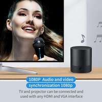 Konverter VGA ke HDMI dengan Audio Micro Power, Adaptor VGA Male ke HDMI Female untuk HDTV, Proyektor, Monitor, Laptop