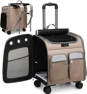 एयरलाइन ने टेलीस्कोपिक जिपर जाल के साथ चलने वाले कुत्ते के पालतू वाहक को मंजूरी दी - Product Image 1