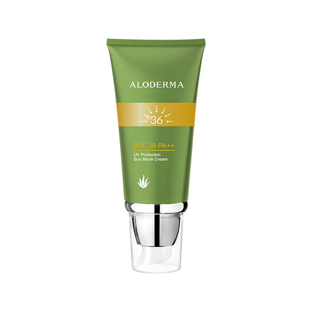 Marque privée ODM/OEM Skin Protect Écran solaire naturel anti-âge SPF 50 + Crème solaire pour le visage et le corps 60g