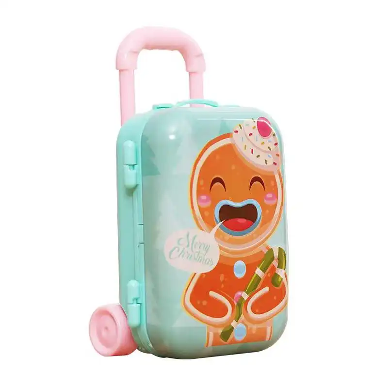 Children's toy gift round square trolley box creative cartoon coin snack headset cartoon small wallet