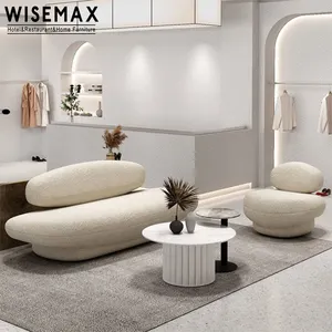 WISEMAX FURNITURE Light luxury living room apartment beauty home alien designer 2 seat sofa for home hotel villa