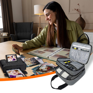 Photo Printer Bag 7 Inch Oxford Fabric Zipper Closure Portable Travel Case Simple Style Digital Gear Camera Accessory - Product Image 4
