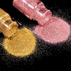 Purpurina Holográfica Ultrafina de Tamaño Pequeño, 80g, en Botella, para Manualidades, Uñas, Resina y Decoración - Product Image 1