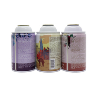 Bombelettes aérosols en aluminium pour produits chimiques et cosmétiques, best-sellers, 200ml, 250ml, 300ml, 400ml, vides, pour parfum, avec bouchon à vis, à bas prix