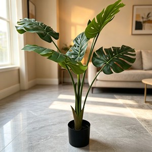 Ornate preserved tortoise shell pattern foliage with earthy mottled tones for exotic terrarium accent - Product Image 3