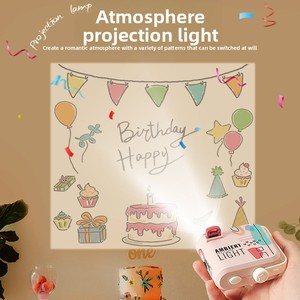 Cartone animato per bambini Mini proiettore giocattolo creativo decorazione di plastica per festa di compleanno disposizione e <span class=keywords><strong>lampada</strong></span> di proiezione regalo - Product Image 3