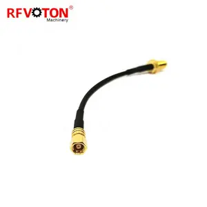 Custom RF Cable SMC Female to sma female RG58/RG174/RG316 RF Coaxial Cable Assembly