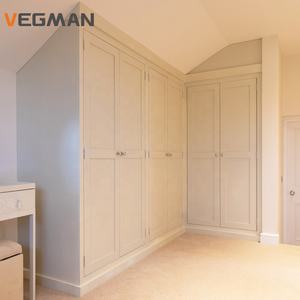 ตู้เสื้อผ้าบ้านแคนาดา รูปตัว L ตู้เสื้อผ้าเชคเกอร์สีขาวสไตล์โมเดิร์น - Product Image 4