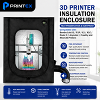 Boîtier d'imprimante 3D pour Bambu Lab A1 A1 Mini Creality Ender 3, anti-poussière, isolation thermique, réduction du bruit, housse de protection