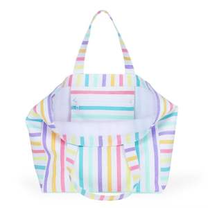 定制旅行套装，带提花手提袋条纹洗漱包桌布大容量肩包<span class=keywords><strong>Swen</strong></span>标志 - Product Image 6