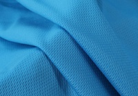 Vêtements de sport en jersey extensible respirant en gros, 100% polyester, tissu maille à œil de perdrix à séchage rapide pour vêtements/vêtements de basketball