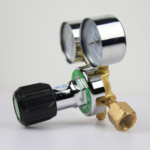 YQQ-342 เครื่องปรับแรงดันไฮโดรเจน 1*25MPa แบบขั้นตอนเดียว ทองเหลืองชุบโครเมียม เหล็กกล้า ผลิตที่เซี่ยงไฮ้ - Product Image 1