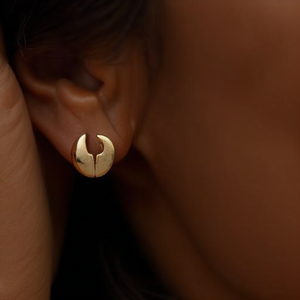 Pendientes de Moda con Cristales, Acero Inoxidable 316L, Baño de Oro PVD, Resistentes y Sostenibles - Product Image 3