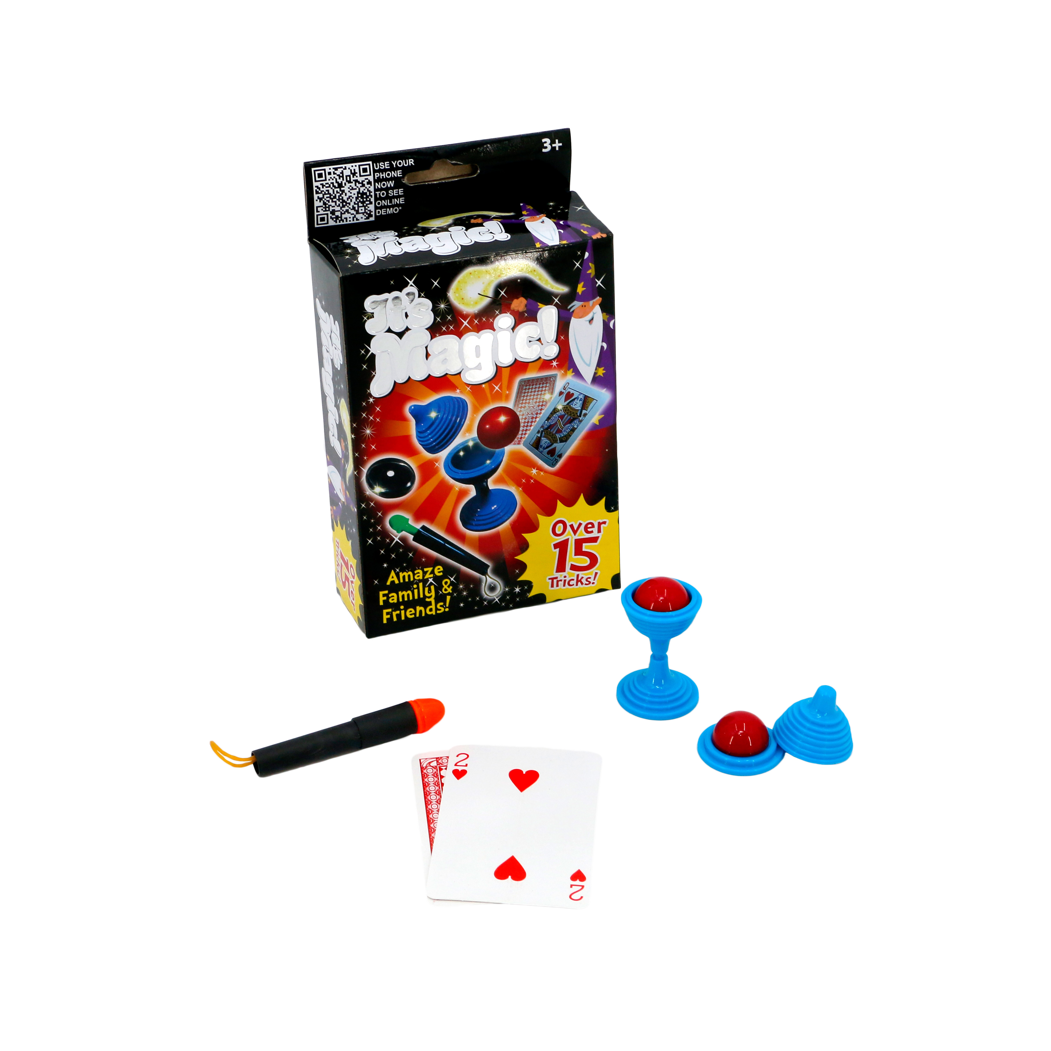 Удивительные игрушки, набор волшебных трюков для начинающих, набор из 15 волшебных игрушек