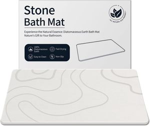 <span class=keywords><strong>Tapis</strong></span> de bain antidérapant en pierre FIGOO pour bébé, <span class=keywords><strong>tapis</strong></span> de bain en terre de diatomée à séchage rapide pour salle de bain et comptoir de cuisine, <span class=keywords><strong>tapis</strong></span> de séchage de vaisselle - Product Image 2