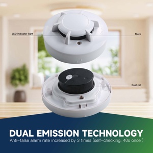 Bağımsız otel daire duman algılama devre 85Db yangın duman dedektörü alarmı PCBA kurulu üreticisi - Product Image 3