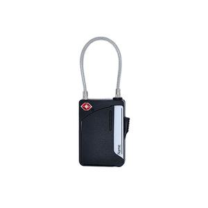 <span class=keywords><strong>Candado</strong></span> de cable de 3 dígitos con combinación TSA para bolsa de <span class=keywords><strong>golf</strong></span> y taquillas de gimnasio, compatible con Sentry, con compartimento para etiqueta de nombre - Product Image 4