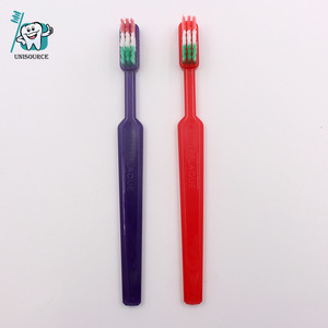 ด้ามจับกันลื่น แปรงสีฟันสไตล์ญี่ปุ่น ขนแปรงนุ่ม แปรงสีฟันแบบแมนนวลสำหรับผู้ใหญ่ คุณภาพสูง ทำความสะอาดฟัน ปกป้องฟัน - Product Image 3