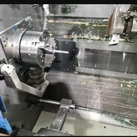 Torno CNC Modelo 2 Vpmex, Máquina de Torneado de Precisión para Mecanizado de Metales, Equipo de Fabricación Industrial