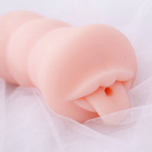 GF erkek Masturbators gerçek kauçuk Pussy ağız yapay Oral vajina seks silikon cep kedi seks oyuncakları mastürbasyon kupası - Product Image 4
