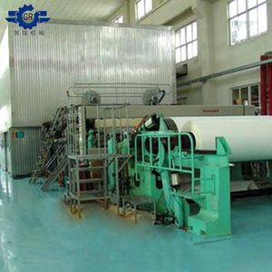Chi phí thấp-1800mm dây chuyền sản xuất giấy văn hóa sao chép máy làm giấy từ bột bã mía - Product Image 3