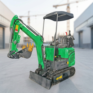 Nueva Excavadora Mini de 1 Tonelada con Motor de Cadena, Bomba, Garantía de 3 Años, Alta Potencia de Excavación, Certificación CE, Uso Doméstico - Product Image 1