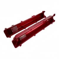 Service de personnalisation CNC d'usine pour couvercles de soupapes 2JZ GE GTE, usinage à cinq axes de billettes d'aluminium, services d'usinage de pièces
