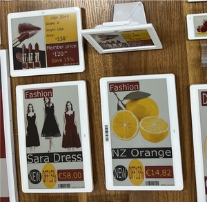 5.8 Inch E Ink Esl Supermarket Solution Epaper Eink Digital <b>Price</b> <b>Tags</b> Ble Electronic Shelf Label <b>For</b> Supermarket Electron Store - Product Image 1