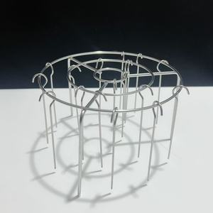 Rejilla redonda para freidora de aire, 17,5 cm de ancho, 11,2 cm de altura, para asar a la parrilla, fácil de limpiar, utensilio de cocina moderno - Product Image 5