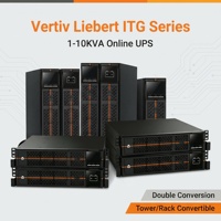 Système d'alimentation sans interruption (ASI) en ligne à double conversion à onde sinusoïdale pure, série ITG 1-10 kVA, haute fréquence, montage en rack/tour