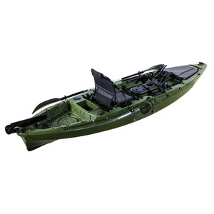 Kayak de pêche en mer léger haute performance pour une personne avec propulsion à pédales, garantie de 3 ans et construction durable - Product Image 3