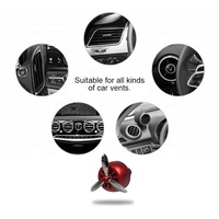 Désodorisant de voiture de luxe, diffuseur d'aromathérapie, accessoires de décoration intérieure avec 5 parfums sans outils