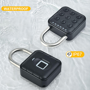 <span class=keywords><strong>Candado</strong></span> Digital Inteligente Mini Portátil Electrónico a Prueba de Agua IP67 con Recarga USB - Product Image 1